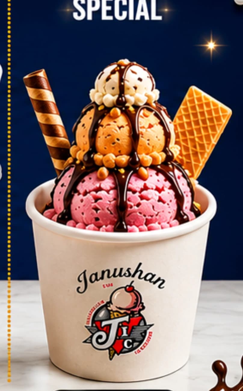 Special from the Janushan Ice Cream menu