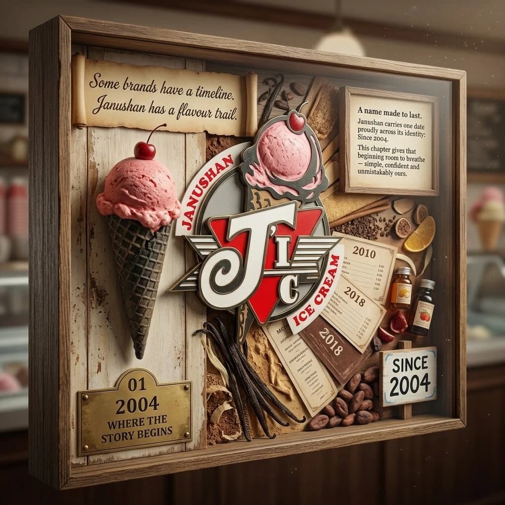 Janushan Ice Cream logo