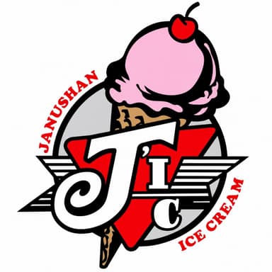 Janushan Ice Cream logo